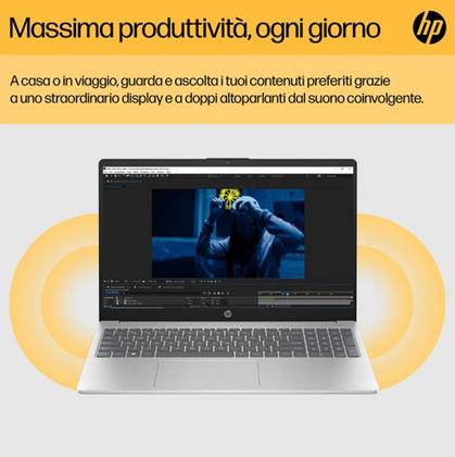 Imagem de Notebook hp 15fc0047wm 15.6 amd ryzen 7 7730u 16gb ram 512gb ssd prata
