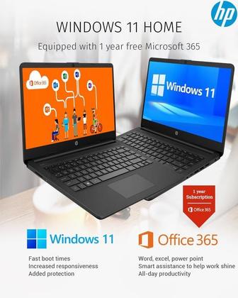 Imagem de Notebook HP 2024 Notebook 14 mais novo Intel N4120 16 GB RAM 384 GB