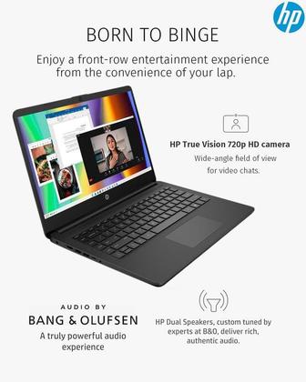 Imagem de Notebook HP 2024 Notebook 14 mais novo Intel N4120 16 GB RAM 384 GB