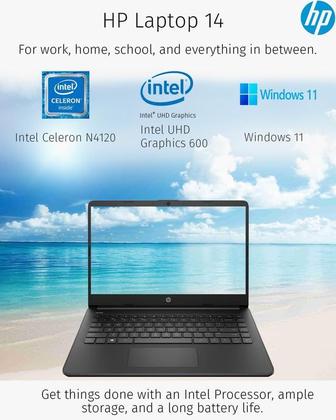 Imagem de Notebook HP 2024 Notebook 14 mais novo Intel N4120 16 GB RAM 384 GB