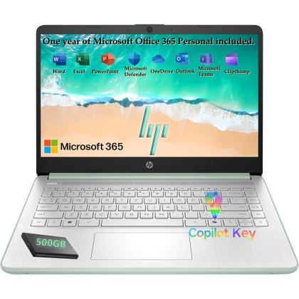 Notebook HP 2026 Intel N150 128GB+500GB Copilot IA