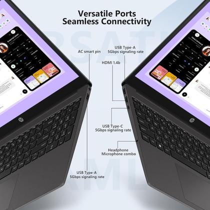 Imagem de Notebook HP 255 G10 Home/Work 16 GB de RAM 1 TB SSD 15,6" Ryzen 3 7330U