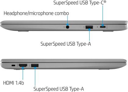 Imagem de Notebook HP Chromebook 2023 14" Intel Celeron 4 GB de RAM 64 GB SSD