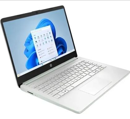 Imagem de Notebook HP Laptop 14DQ6104dx Processador Intel N150 128GB cor Lavender Lilás