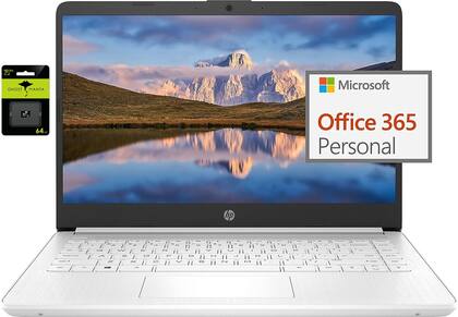 Notebook HP Os mais novos 14 ultraleves Intel Quad-Core N4120 8GB/128GB