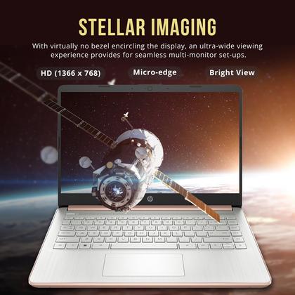 Imagem de Notebook HP Stream 14 HD BrightView Intel Celeron N4120 8 GB/288 GB