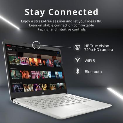 Imagem de Notebook HP Stream 14 HD Intel Celeron N4120 4 GB de RAM 64 GB SSD