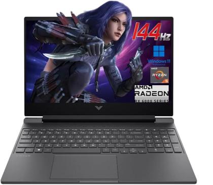 Imagem de Notebook hp victus 15 fb2063dx 15.6 polegadas amd ryzen 5 7535hs 8gb ram 512gb ssd com rx 6550m de 4gb