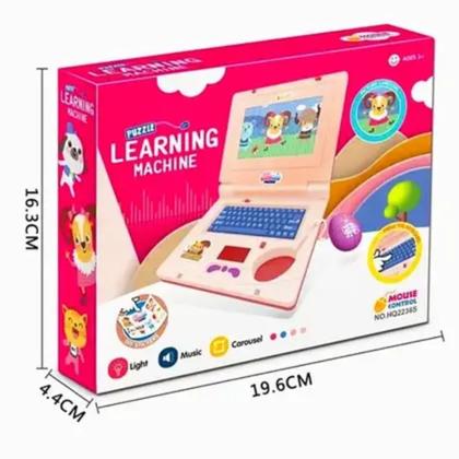 Imagem de Notebook Infantil Com Som Música Luz E Carrossel