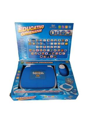 Imagem de Notebook Infantil Educativo C/Mouse 2/1 Inglês E Português  AZ