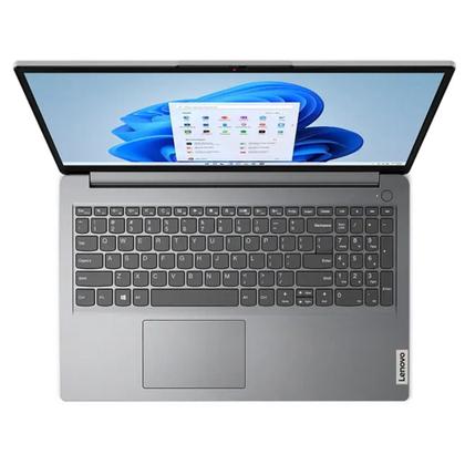 Imagem de Notebook Lenovo 15.6 CEL-N4500 4GB 128GB W11 - 82QH0007BR  Cinza  Bivolt