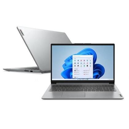 Imagem de Notebook Lenovo 1i Celeron N4500, 4GB, 128GB SSD, 15.6 FHD, 82QH0007BR Grey