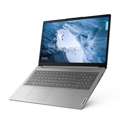 Imagem de Notebook Lenovo IdeaPad 1 15IRU7 Intel Core i3-1315U 8GB 256GB SSD Linux 15.6" - 83QJS00000 Cloud Grey