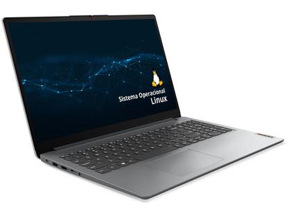 Notebook Lenovo IdeaPad 1 AMD Ryzen 5 8GB - 256GB SSD 15,6” Linux