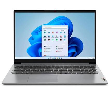 Imagem de Notebook Lenovo Ideapad 1i Intel Core I3 - 1215U, 4GB RAM, 256GB SSD, Windows 11 Home, Tela 15.6''