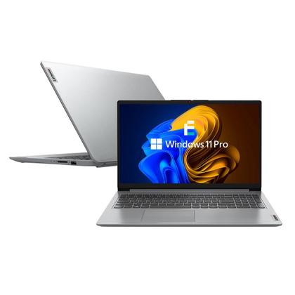Imagem de Notebook Lenovo IdeaPad i5 12ª Geração, 24GB DDR4, SSD NVMe 1TB, Tela 15,6 Full HD, Windows 11 Pro, Prata