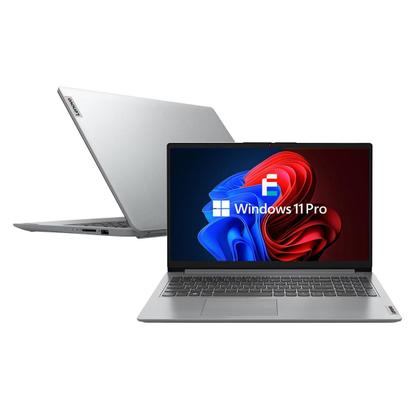 Imagem de Notebook Lenovo IdeaPad i5 12ª Geração, 40GB RAM DDR4, SSD NVMe 512GB, Tela 15,6 Full HD, Windows 11 Pro, Prata