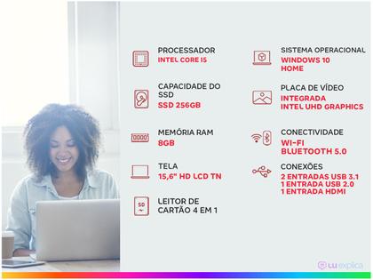 Imagem de Notebook Lenovo Ideapad S145 82DJ0003BR Intel Core