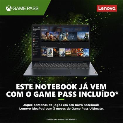 Imagem de Notebook Lenovo Ideapad Slim 3 83NS0002BR - Tela de 15.3", Intel Core I5-13420H, SSD 512GB, 8GB RAM, Windows 11, Cinza