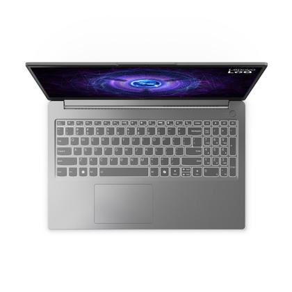 Imagem de Notebook Lenovo LOQ-e 15IAX9E Intel Core i5-12450HX 16GB 512GB SSD RTX 3050 Linux 15.6" - 83MES00000 Luna Grey