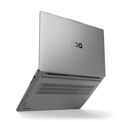 Imagem de Notebook Lenovo LOQ-e 15IAX9E Intel Core i7-12650HX 16GB 512GB SSD RTX 4050 Windows 11 15.6" - 83ME0002BR Luna Grey