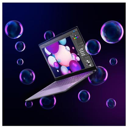 Imagem de Notebook Lenovo Yoga Slim 7i Intel Core Ultra 5, 16GB, 512GB SSD, Tela de 14" OLED, Windows 11 - 83GM0003BR