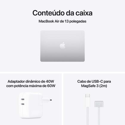 Imagem de Notebook MacBook Air Apple 13" M5 16GB RAM 1TB SSD Prateado