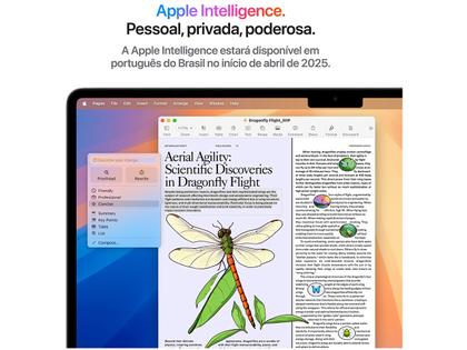 Imagem de Notebook  Macbook Air Apple 15" M4 24GB RAM SSD 512GB Prateado