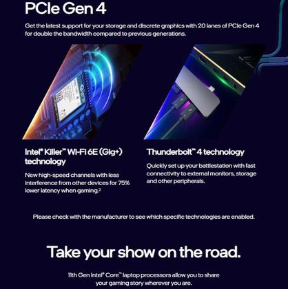 Imagem de Notebook msi thin gf63 12vf 436us 15.6 polegadas intel core i7 12650h 16gb ram 512gb ssd con rtx 4060 de 8gb preto