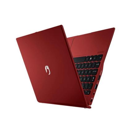 Imagem de Notebook Positivo Motion Q4128CI Intel Atom Z8350 Linux 4GB RAM 128GB eMMC 14,1" LED HD Vermelho