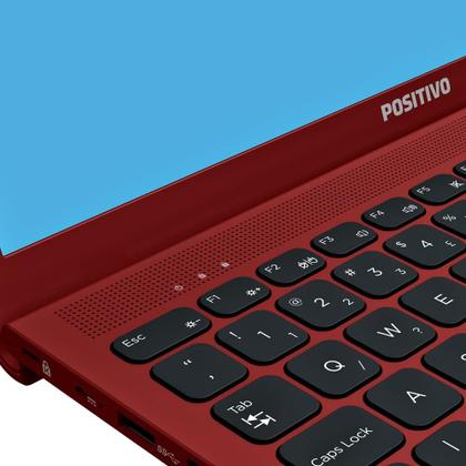 Imagem de Notebook Positivo Motion Red Q4128C Atom Quadcore 4GB RAM 128GB Tela LED 14,1