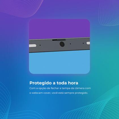 Imagem de Notebook Positivo Vision C14 Intel Celeron Linux 4GB RAM 128GB eMMC 14.1” HD Lumina BAR  Cinza