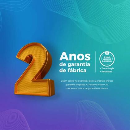 Imagem de Notebook Positivo Vision C15 Lumina Bar 4GB 256GB C4256AI-15