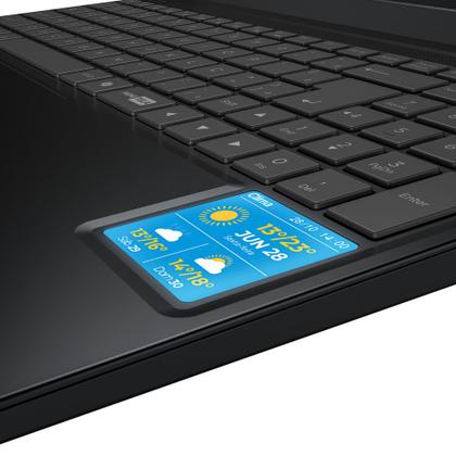 Imagem de Notebook Positivo Vision C15M Intel Celeron N4500 8GB RAM 128GB eMMC 15,6'' Full HD W11 Minitela e Tecla Copilot Cinza - C8128B-15