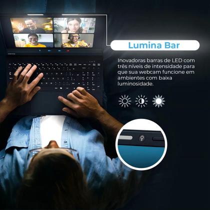 Imagem de Notebook Positivo Vision i15M 15.6'' FHD Intel I3-N300 8GB 2