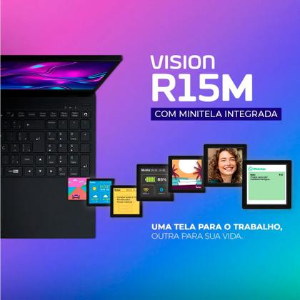 Imagem de Notebook Positivo Vision R15M Minitela AMD Ryzen 5 5625U 16gb 512gb Ssd Linux 15.6"