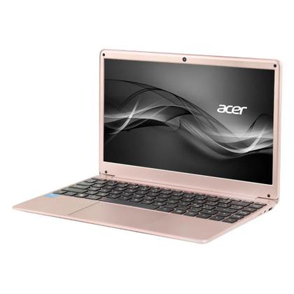 Imagem de Notebook Rosa Acer Ssd 128Gb 8Gb Ram Com Kit