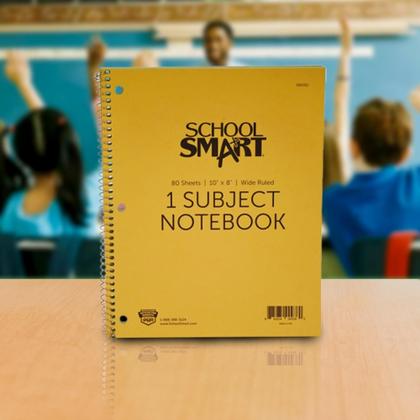 Imagem de Notebook School Smart Spiral 1  Assunto amplamente regulamentado