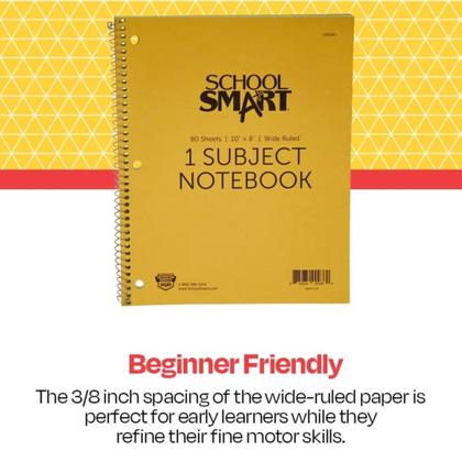 Imagem de Notebook School Smart Spiral 1  Assunto amplamente regulamentado