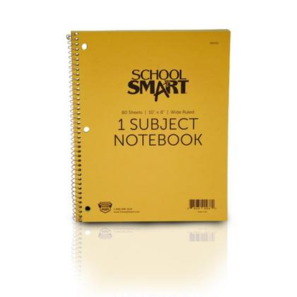 Imagem de Notebook School Smart Spiral 1  Assunto amplamente regulamentado