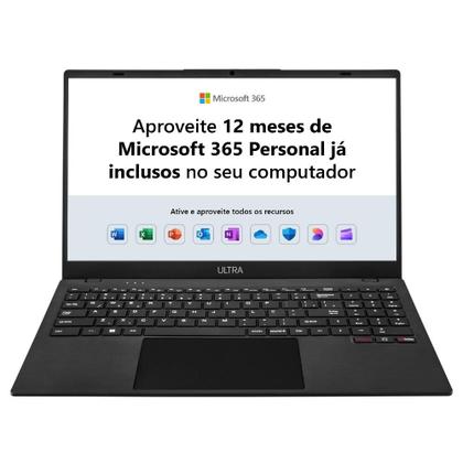 Imagem de Notebook Ultra UB261 Celeron N4020C 4GB 128GB 15.6 Office 365