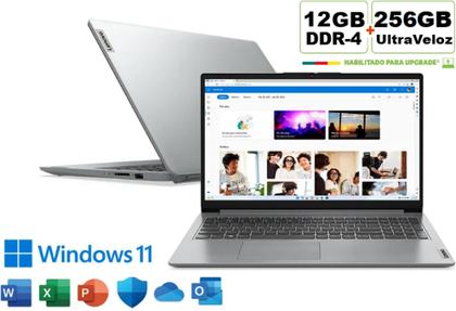 Imagem de Notebook Ultraslim Lenovo Pro 12GB de Memoria + Nvme 256GB UltraVeloz