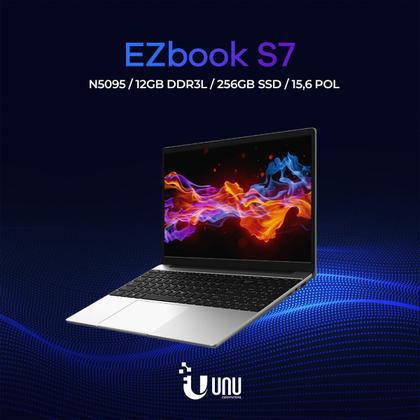 Imagem de Notebook UNU EZBook S7 15.6 Pol RAM 12Gb SSD 256Gb Intel N5095A