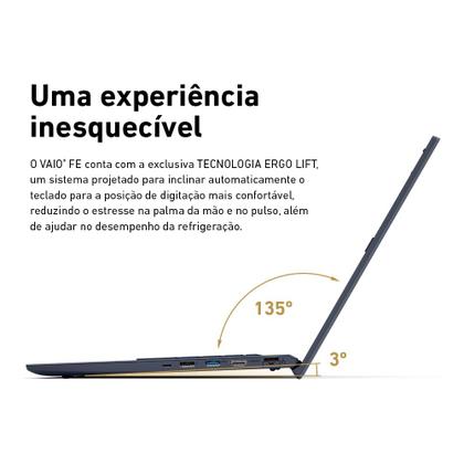 Imagem de Notebook Vaio FE 15 Intel i5 1235U 8gb 512gb Ssd Linux 15,6" VJFE54F11X B2321H