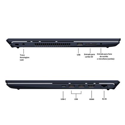 Imagem de Notebook VAIO FE 16 AMD Ryzen 55625U Windows 11 Home 12GB 512GB SSD Tela 16 IPS WUXGA Antireflexo Cinza Grafite