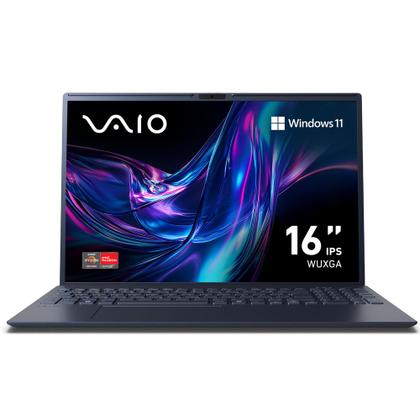 Imagem de Notebook VAIO FE 16 AMD Ryzen 55625U Windows 11 Home 12GB 512GB SSD Tela 16 IPS WUXGA Antireflexo Cinza Grafite