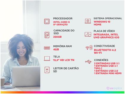 Imagem de Notebook Vaio FE15 B0311H Intel Core i3 4GB