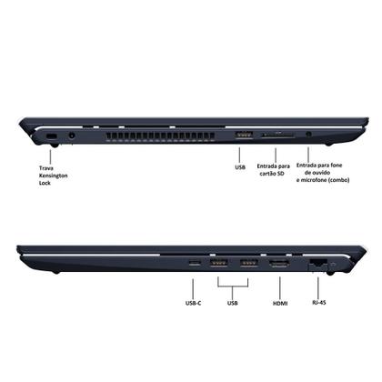 Imagem de Notebook VAIO FE16 Intel Core i7-1355U Linux 32GB RAM 512GB SSD 16" IPS WUXGA Antirreflexo - Cinza Grafite