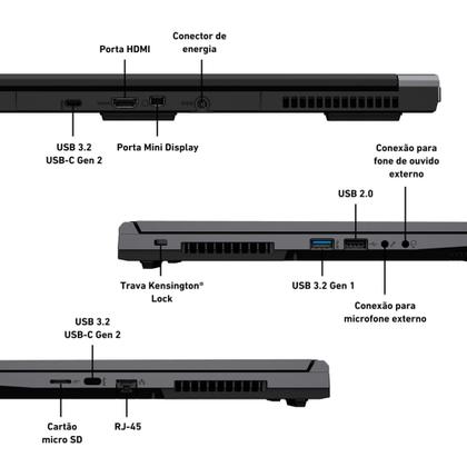 Imagem de Notebook VAIO FH15 Intel Core i5-12450H Windows 11 Home GeForce RTX 3050 16GB RAM 1TB SSD 15,6" Full HD  Cinza Escuro