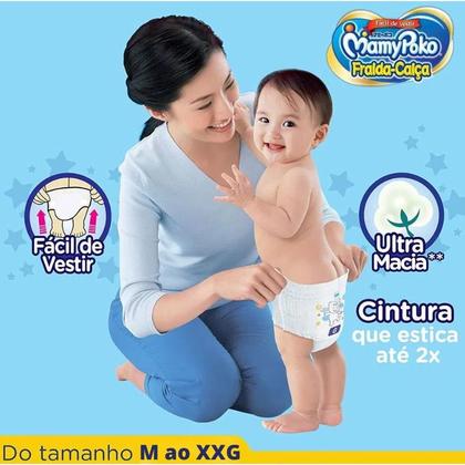 Imagem de Nova Fralda Calça Mamypoko Superproteção Fácil De Vestir